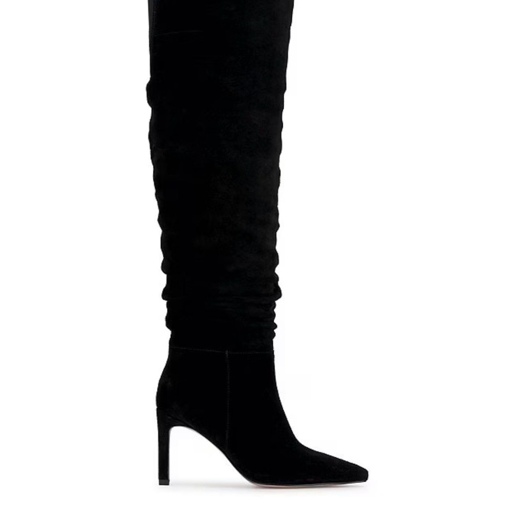 Elegant Black Over-the-Knee Boots - Picture 1 of 5